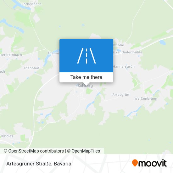 Artesgrüner Straße map