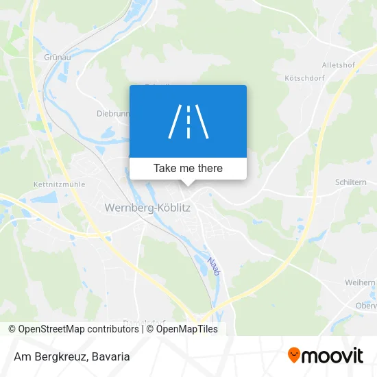 Карта Am Bergkreuz