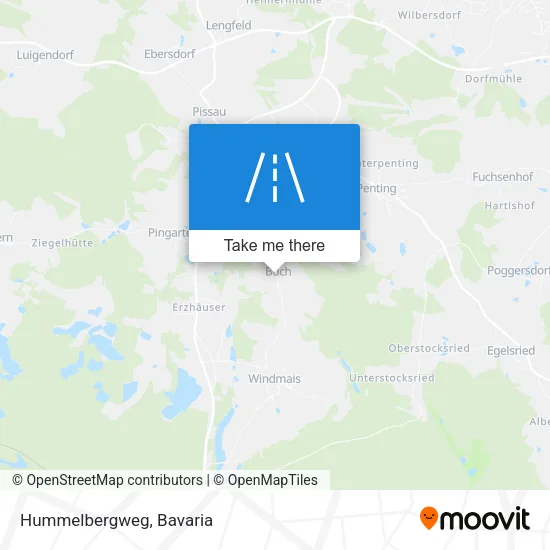 Карта Hummelbergweg