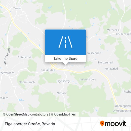 Eigelsberger Straße map