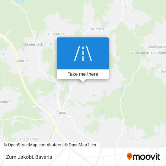 Карта Zum Jakobi