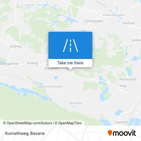 Карта Kurnethweg