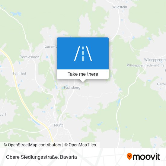Obere Siedlungsstraße map