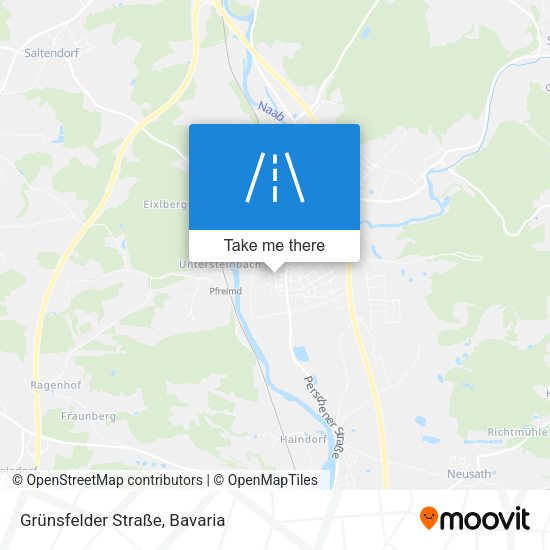 Grünsfelder Straße map