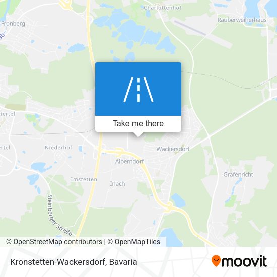 Kronstetten-Wackersdorf map