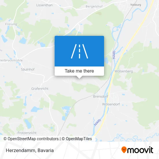 Карта Herzendamm