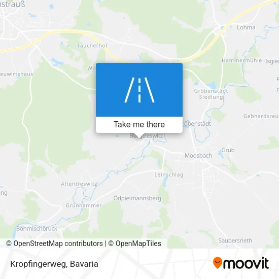 Карта Kropfingerweg