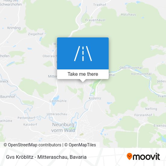 Gvs Kröblitz - Mitteraschau map