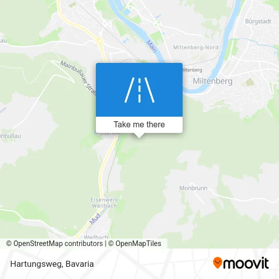 Карта Hartungsweg