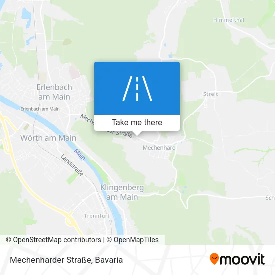 Mechenharder Straße map