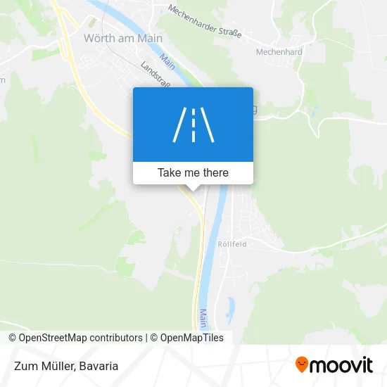 Карта Zum Müller