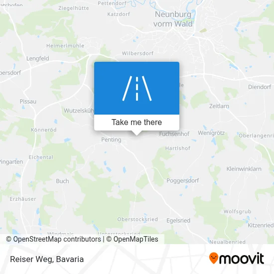 Reiser Weg map