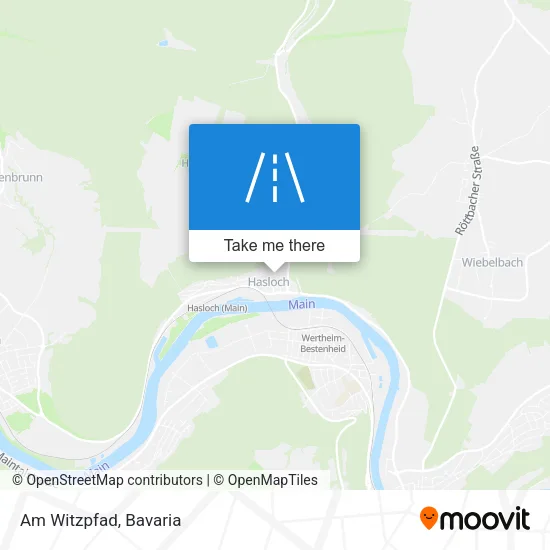 Карта Am Witzpfad
