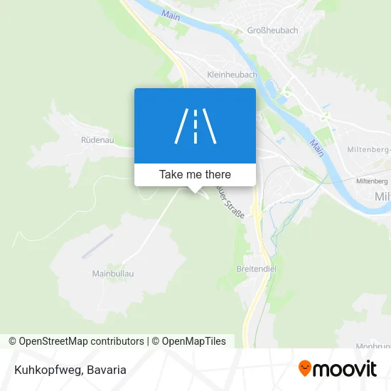 Карта Kuhkopfweg