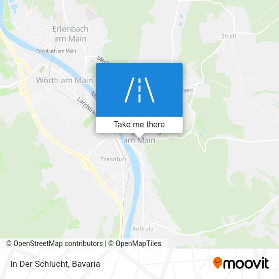 Карта In Der Schlucht
