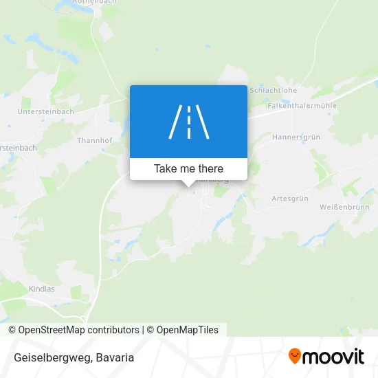 Карта Geiselbergweg
