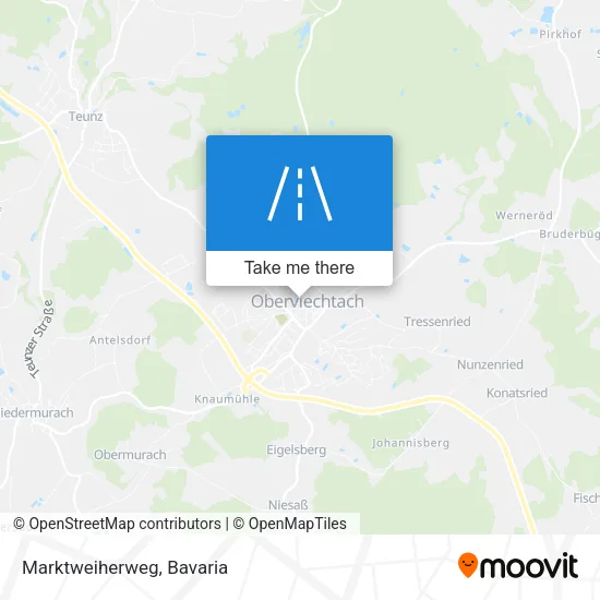 Карта Marktweiherweg