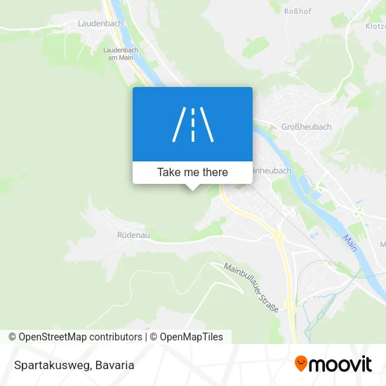 Карта Spartakusweg