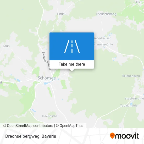 Карта Drechselbergweg