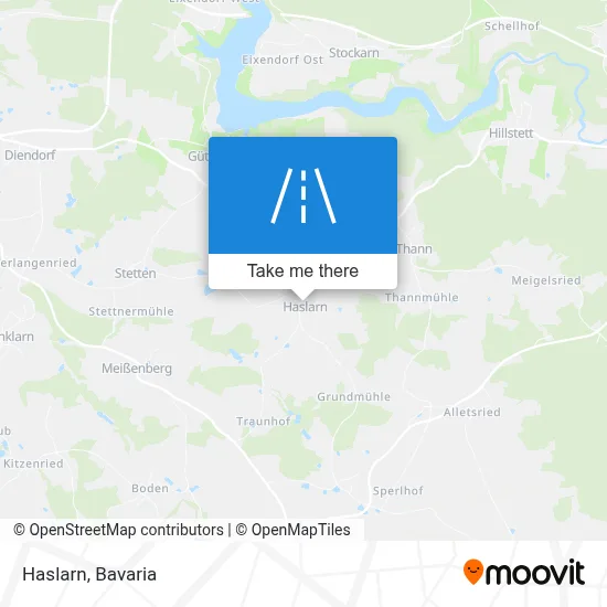 Haslarn map