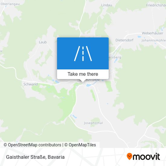 Gaisthaler Straße map