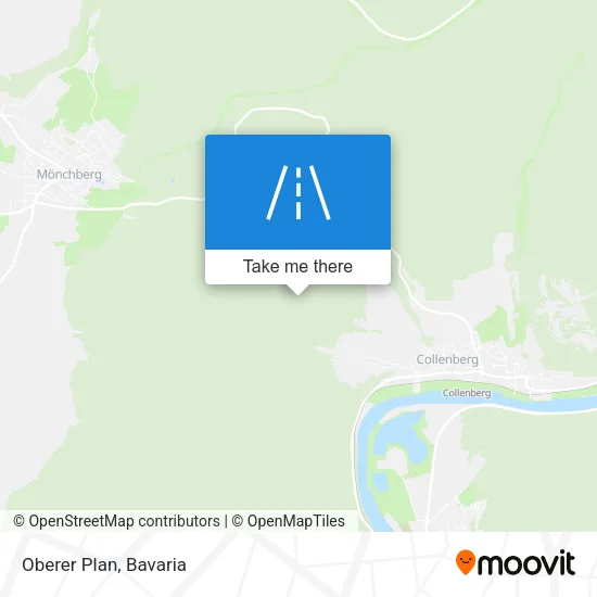 Карта Oberer Plan