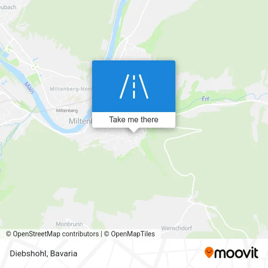 Diebshohl map