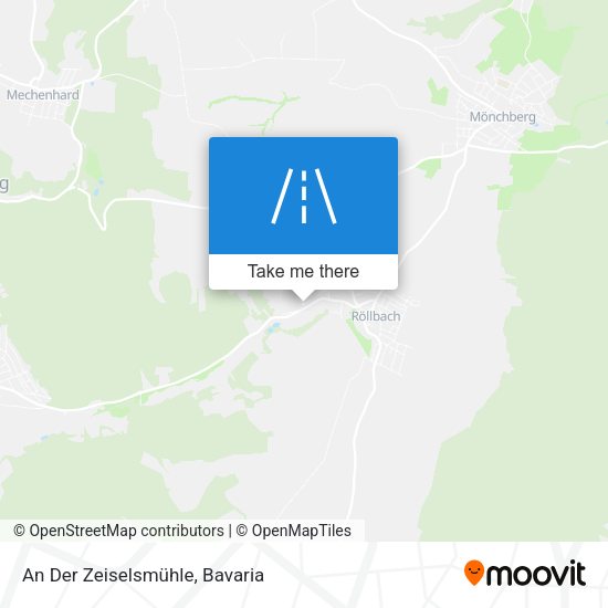 An Der Zeiselsmühle map