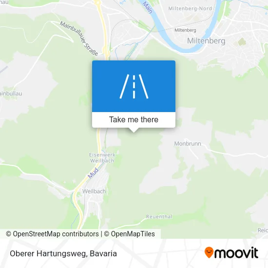 Карта Oberer Hartungsweg
