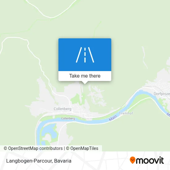 Карта Langbogen-Parcour