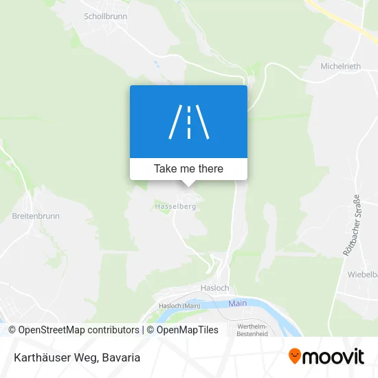 Карта Karthäuser Weg