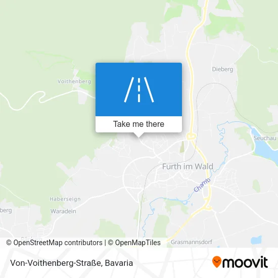 Карта Von-Voithenberg-Straße