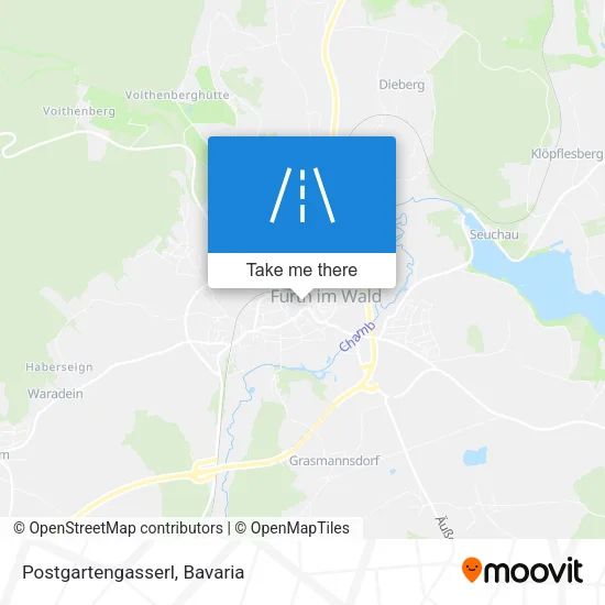Карта Postgartengasserl