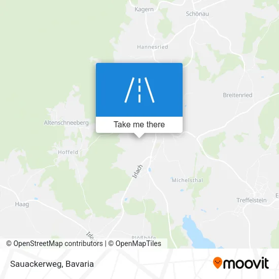 Sauackerweg map