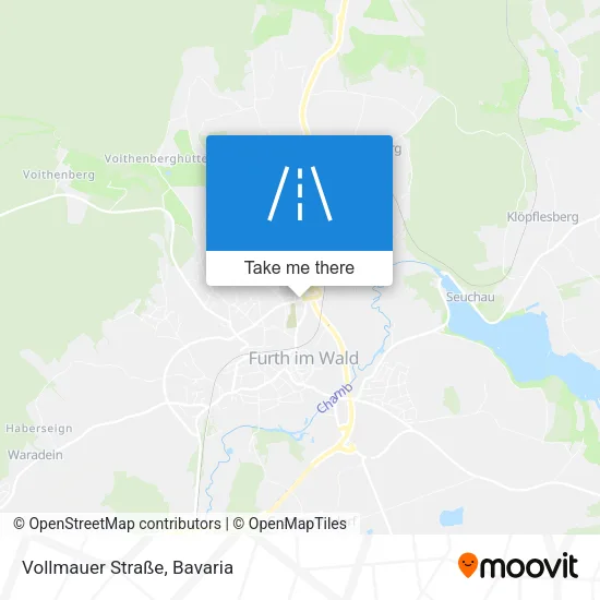 Карта Vollmauer Straße