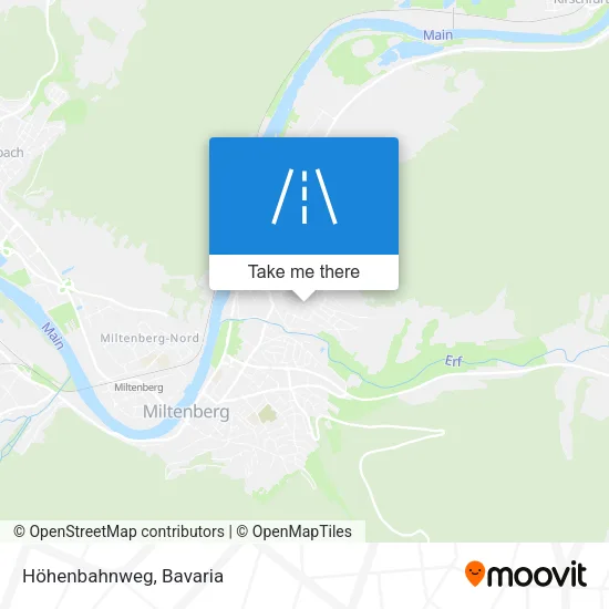 Карта Höhenbahnweg