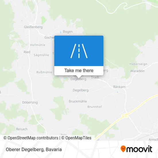 Карта Oberer Degelberg