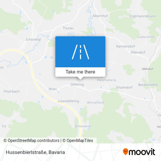 Hussenbierlstraße map