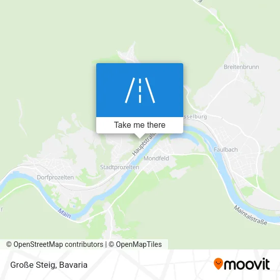 Карта Große Steig