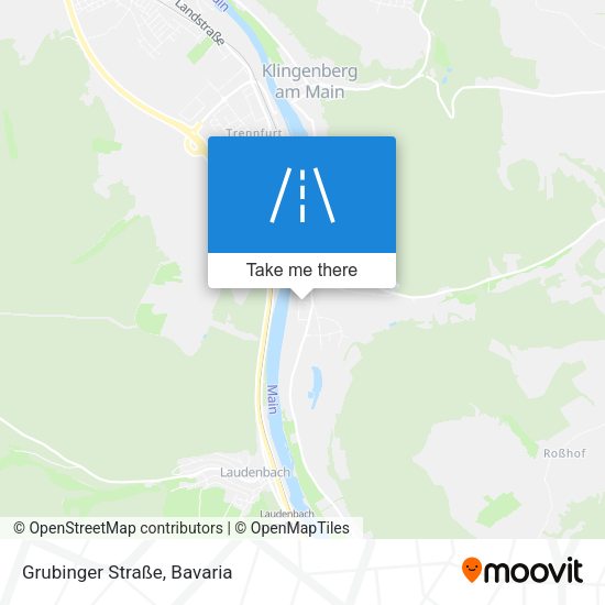 Grubinger Straße map