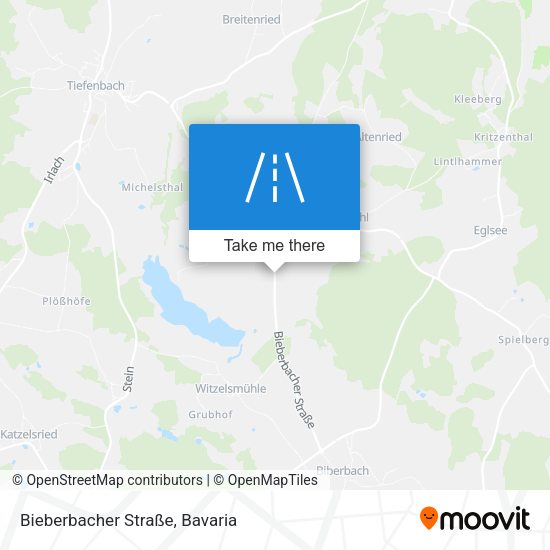 Bieberbacher Straße map