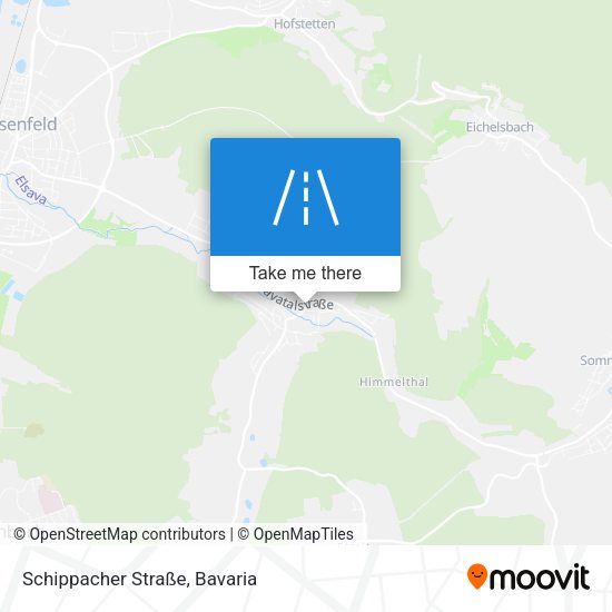 Schippacher Straße map