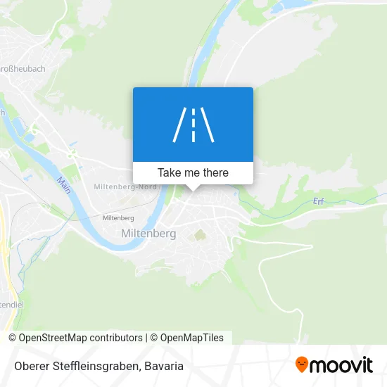 Карта Oberer Steffleinsgraben