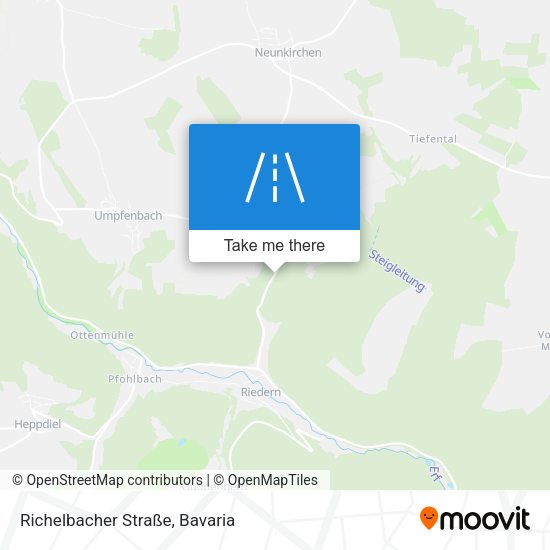 Richelbacher Straße map