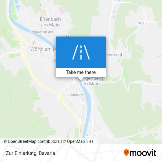 Zur Einladung map