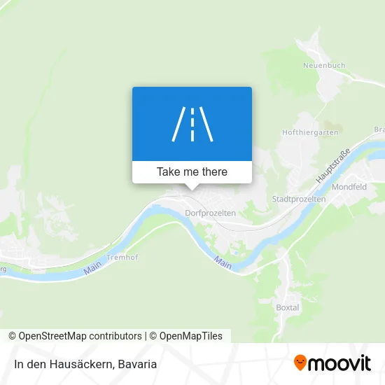 In den Hausäckern map