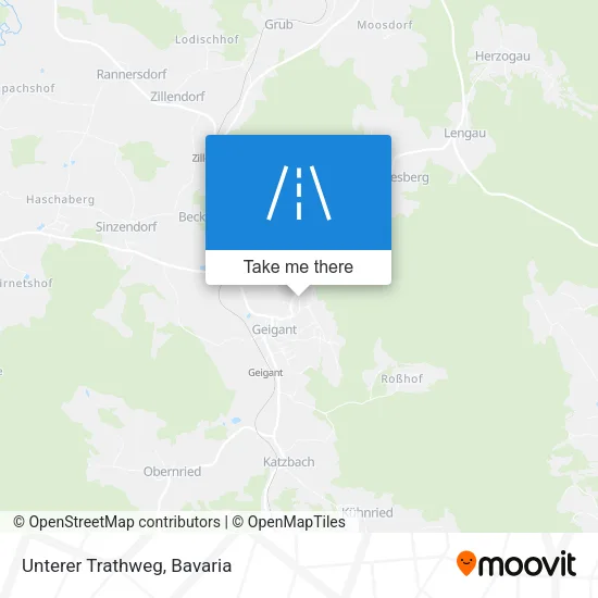 Карта Unterer Trathweg