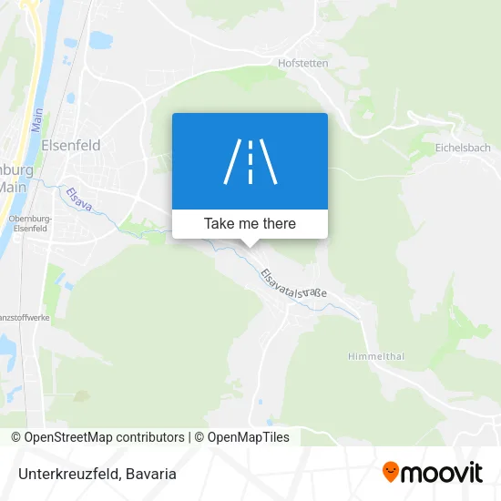 Карта Unterkreuzfeld