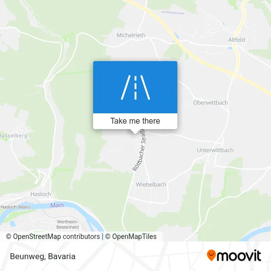 Карта Beunweg