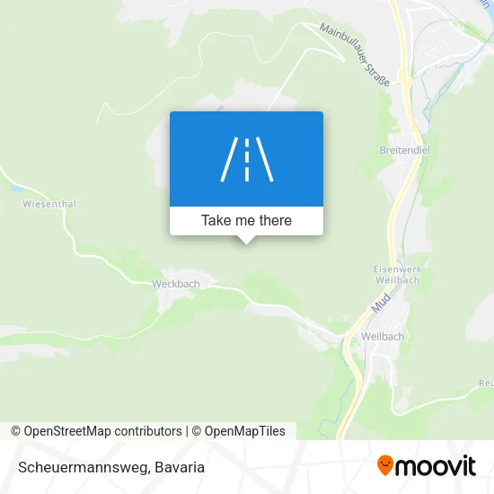 Карта Scheuermannsweg